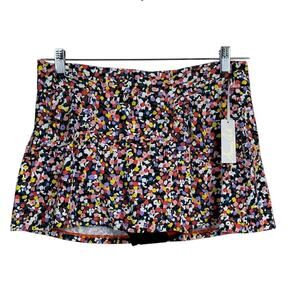 Anne Cole-"Confetti Me Bikini" Swim Skirt W/Side Slit   NWTS